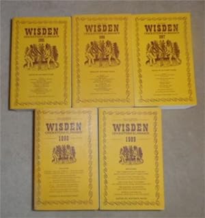 1996 - 1999 Wisdens, Linen Set (Set of 4)--9/10s