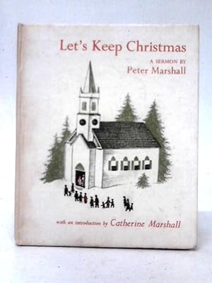 Bild des Verkufers fr Let's Keep Christmas zum Verkauf von World of Rare Books