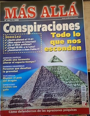 MAS ALLA DE LA CIENCIA Nº 161/7/2002. CONSPIRACIONES TODO LO QUE NOS ESCONDEN.