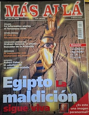 MAS ALLA DE LA CIENCIA Nº 139/9/2000. EGIPTO LA MALDICION SIGUE VIVA.