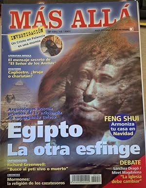 MAS ALLA DE LA CIENCIA Nº 154/12/2001. EGIPTO, LA OTRA ESFINGE.