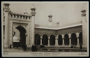 Indian Pavilion British Exhibition Postcard