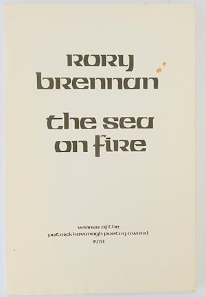 Seller image for The Sea on Fire for sale by PsychoBabel & Skoob Books