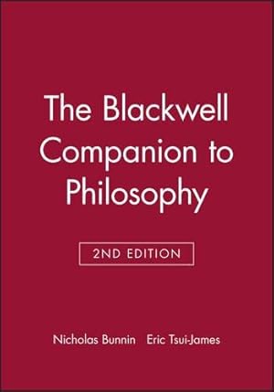 Immagine del venditore per The Blackwell Companion to Philosophy (Blackwell Companions to Philosophy): 2 venduto da WeBuyBooks