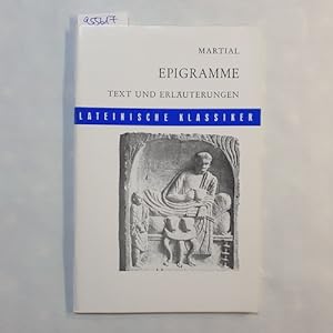 Bild des Verkufers fr Epigramme. Textausw. u. Erl. von Freya Stephan-Khn zum Verkauf von Gebrauchtbcherlogistik  H.J. Lauterbach