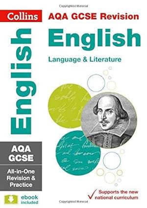 Bild des Verkufers fr Collins GCSE Grade 9-1 Revision - AQA GCSE 9-1 English Language and Literature All-in-One Complete Revision and Practice zum Verkauf von WeBuyBooks 2