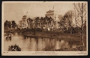 Canadian Pavilion British Empire Postcard