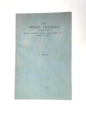 Imagen del vendedor de Les Verbes Francais a la venta por World of Rare Books