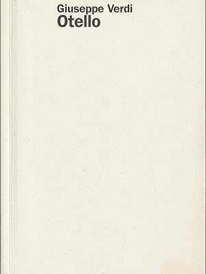 Seller image for Programmheft Giuseppe Verdi OTELLO Premiere 22. Januar 2005 Spielzeit 2004 / 2005 Heft 85 for sale by Programmhefte24 Schauspiel und Musiktheater der letzten 150 Jahre