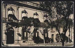 Postcard Napoles, Villa Napoles