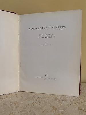 Bild des Verkufers fr Norwegian Painters | From J. C. Dahl to Edvard Munch zum Verkauf von Little Stour Books PBFA Member