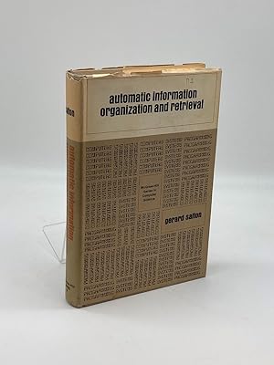 Seller image for Automatic Information Organization and Retrieval for sale by True Oak Books