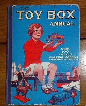 The toy box annual. Toys, tricks, and working models which will give hours of happiness.