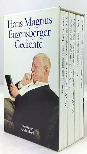 Gedichte. (6 Bände im Schuber.) Landessprache / Verteidigung der Wölfe / Blindenschrift / Die Fur...