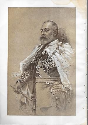Seller image for King Edward VII / Queen Alexandra, Portrait Illustrations for sale by Legacy Books II