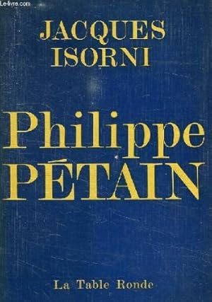 Seller image for Philippe Petain - Tome 1 for sale by Ammareal