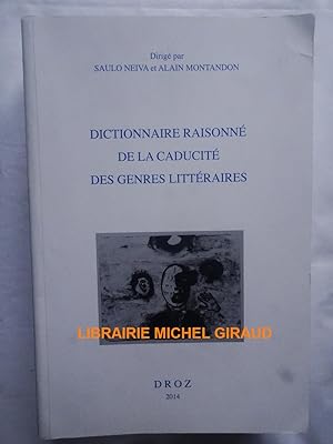 Dictionnaire raisonné de la caducité des genres littéraires