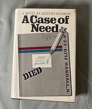Imagen del vendedor de A Case of Need (First Edition) a la venta por Macklin Mystery Books