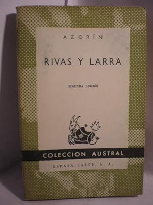 Imagen del vendedor de Rivas y Larra - Austral 674 a la venta por Librera Antonio Azorn