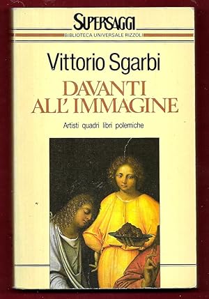 Seller image for Davanti all'immagine for sale by Libreria Oltre il Catalogo