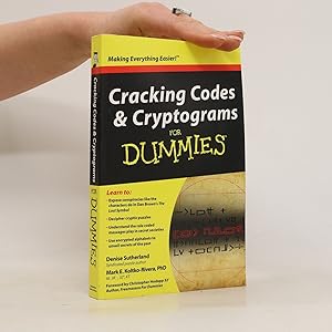 Bild des Verkufers fr Cracking Codes and Cryptograms For Dummies zum Verkauf von Bookbot