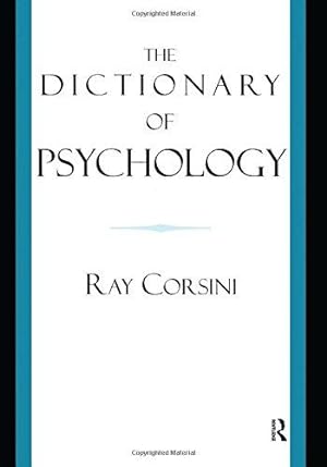 Seller image for The Dictionary of Psychology for sale by WeBuyBooks