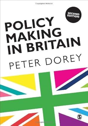 Bild des Verkufers fr Policy Making in Britain: An Introduction zum Verkauf von WeBuyBooks