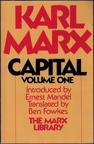 Capital: Volume One