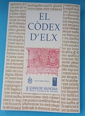 Imagen del vendedor de EL CODEX D ELX. a la venta por Librera DANTE