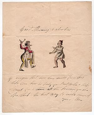 "Good Morning Valentine" -- Humorous Manuscript Valentine