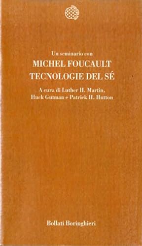 Immagine del venditore per Tecnologie del s. Un seminario con Michel Foucault. venduto da BFS libreria