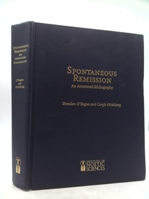 Imagen del vendedor de Spontaneous Remission: An Annotated Bibliography a la venta por ThriftBooksVintage