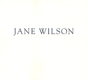 Seller image for Jane Wilson for sale by LEFT COAST BOOKS