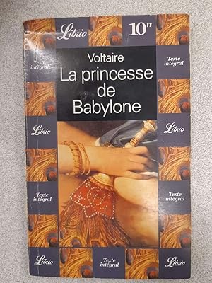 Image du vendeur pour La princesse de Babylone mis en vente par Dmons et Merveilles