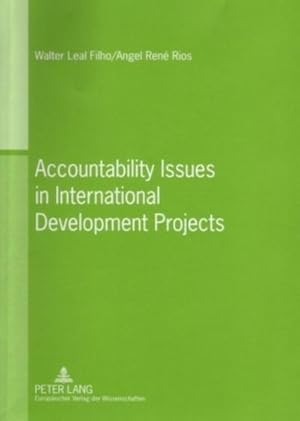 Imagen del vendedor de Accountability Issues in International Development Projects a la venta por BuchWeltWeit Ludwig Meier e.K.