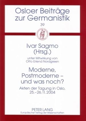 Seller image for Moderne, Postmoderne - und was noch? for sale by BuchWeltWeit Ludwig Meier e.K.