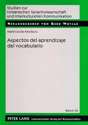 Imagen del vendedor de Aspectos del aprendizaje del vocabulario a la venta por BuchWeltWeit Ludwig Meier e.K.