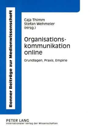 Image du vendeur pour Organisationskommunikation online mis en vente par BuchWeltWeit Ludwig Meier e.K.