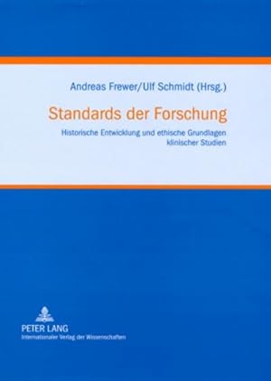 Seller image for Standards der Forschung for sale by BuchWeltWeit Ludwig Meier e.K.