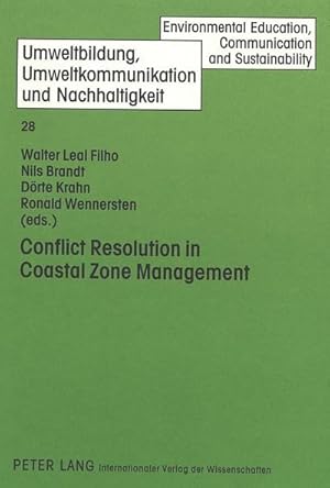 Bild des Verkufers fr Conflict Resolution in Coastal Zone Management zum Verkauf von AHA-BUCH GmbH