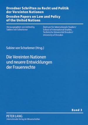 Bild des Verkufers fr Die Vereinten Nationen und neuere Entwicklungen der Frauenrechte zum Verkauf von AHA-BUCH GmbH