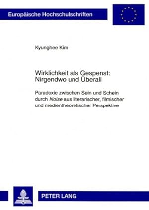 Imagen del vendedor de Wirklichkeit als Gespenst: Nirgendwo und berall a la venta por BuchWeltWeit Ludwig Meier e.K.