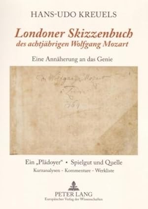 Immagine del venditore per Londoner Skizzenbuch" des achtjhrigen Wolfgang Mozart venduto da BuchWeltWeit Ludwig Meier e.K.