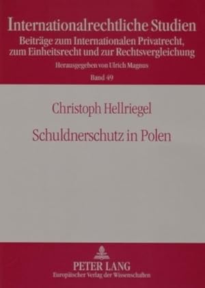 Seller image for Schuldnerschutz in Polen for sale by BuchWeltWeit Ludwig Meier e.K.