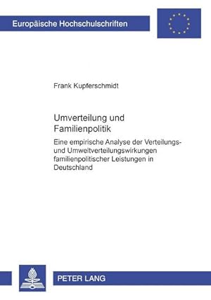 Seller image for Umverteilung und Familienpolitik for sale by BuchWeltWeit Ludwig Meier e.K.