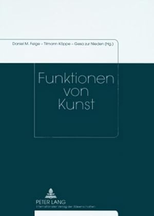 Seller image for Funktionen von Kunst for sale by BuchWeltWeit Ludwig Meier e.K.