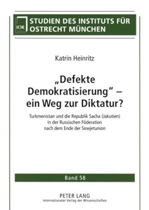 Seller image for "Defekte Demokratisierung" - ein Weg zur Diktatur? for sale by BuchWeltWeit Ludwig Meier e.K.