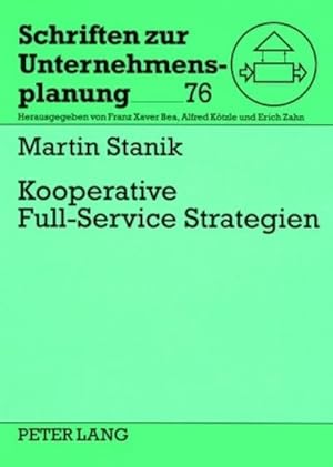 Seller image for Kooperative Full-Service Strategien for sale by BuchWeltWeit Ludwig Meier e.K.