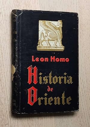 Imagen del vendedor de HISTORIA DE ORIENTE a la venta por MINTAKA Libros