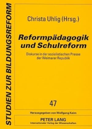 Seller image for Reformpdagogik und Schulreform for sale by BuchWeltWeit Ludwig Meier e.K.